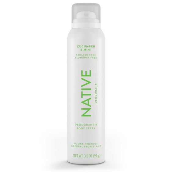 Native Deodorant & Body Spray - Cucumber & Mint, 3.5 oz - Picture 1 of 1